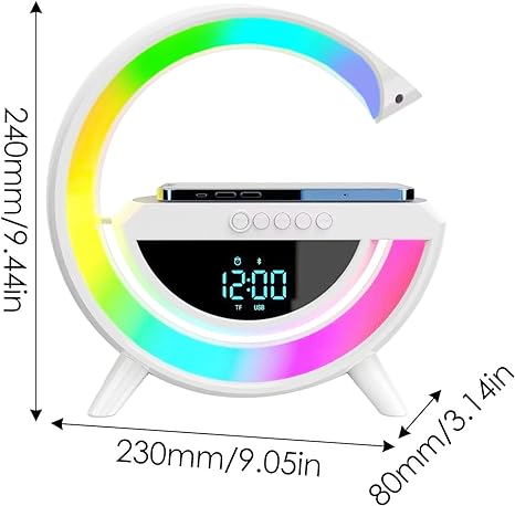 4 in 1 Led Wireless Charging Lamp